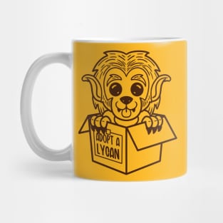 Adopt a Lycan (Lineal) Mug